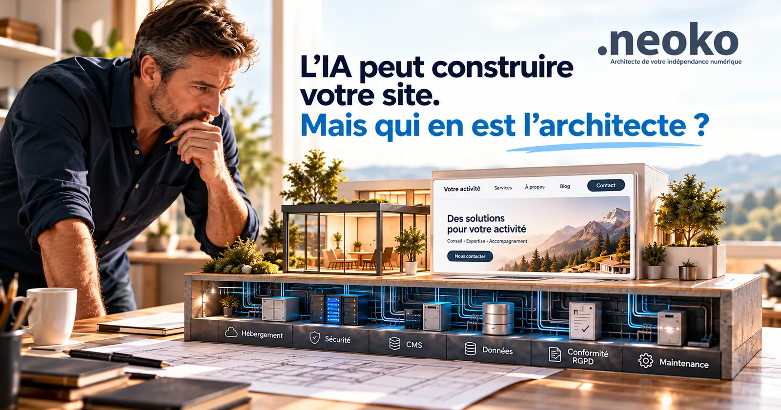 Les fondations et l'architecture d'un site web